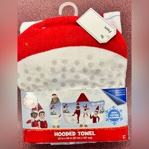 the Elf on the Shelf-  Hooded Towel NEW